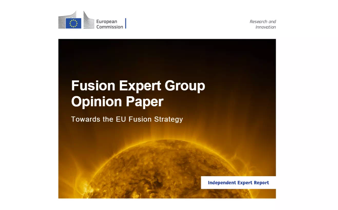 Fusion Expert Group Releases Opinion Paper – Help Shape the EU Fusion Strategy